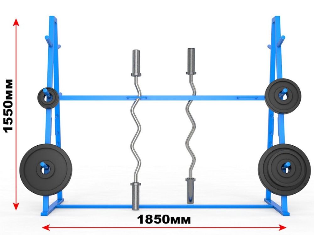 Стойка для грифов и дисков  Pioner A12143