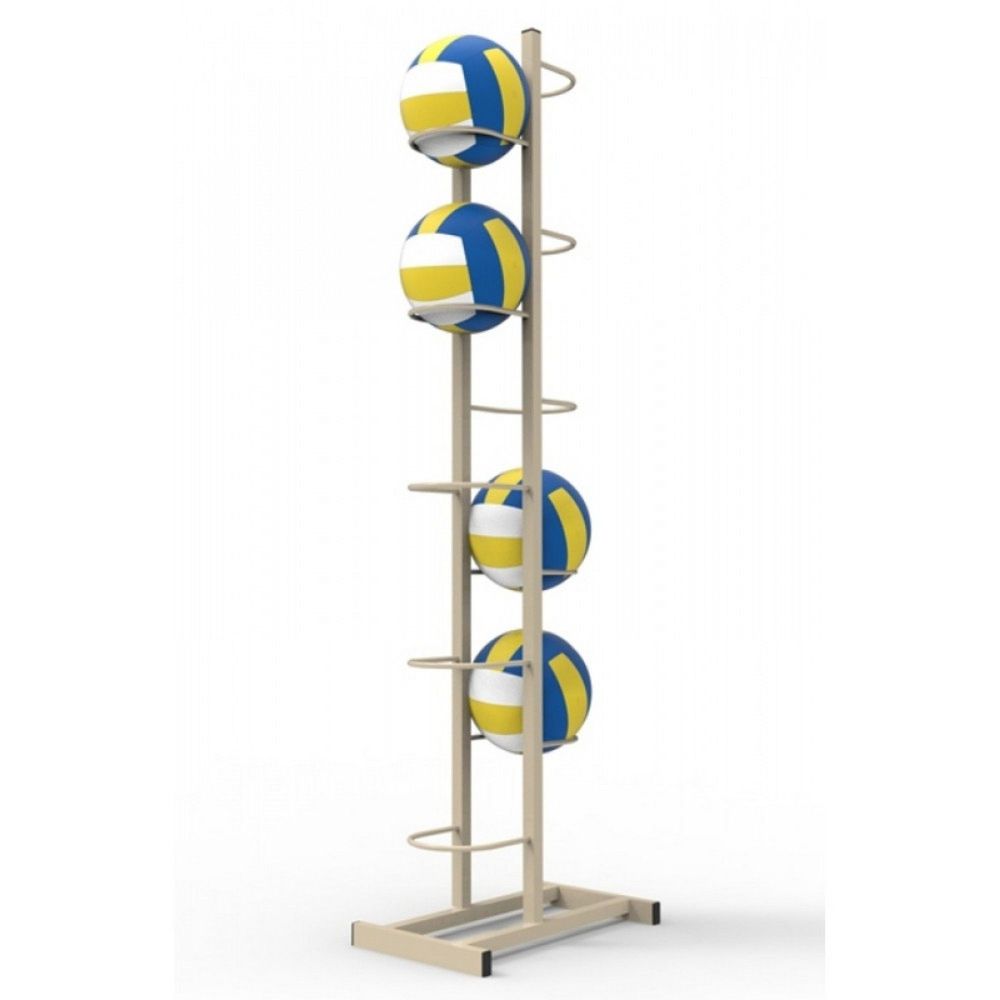 Стойка Эконом для мячей, двухсторонняя 163х30х50см  SMED-10