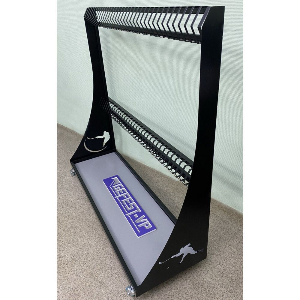 Стойка Премиум для клюшек, односторонняя 110х124,5х40см  KLP-32