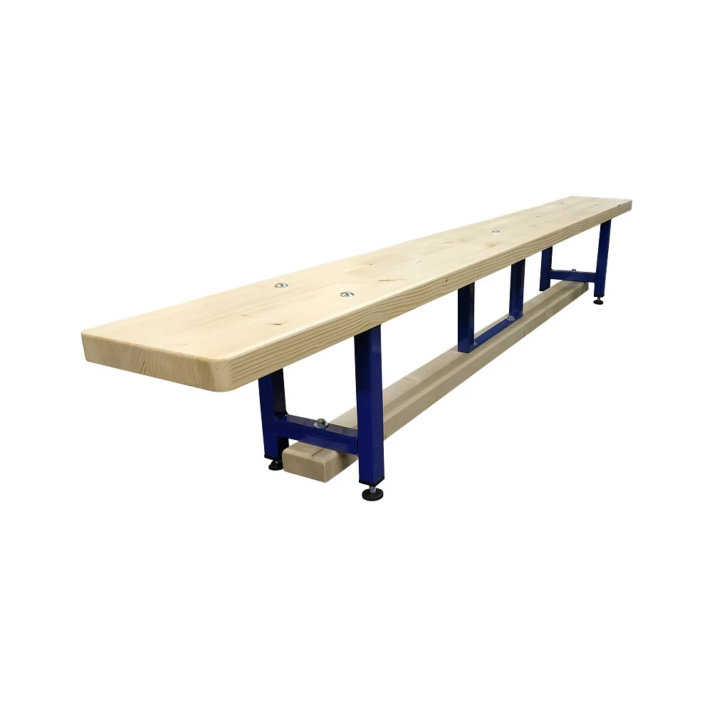 Скамейка гимнастическая 2500х240х300 мм. СТАНДАРТ, на металлических регулируемых ножках