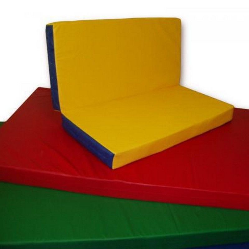 Мат гимнастический 2 сложения 100х100х10см  Pioner A10228