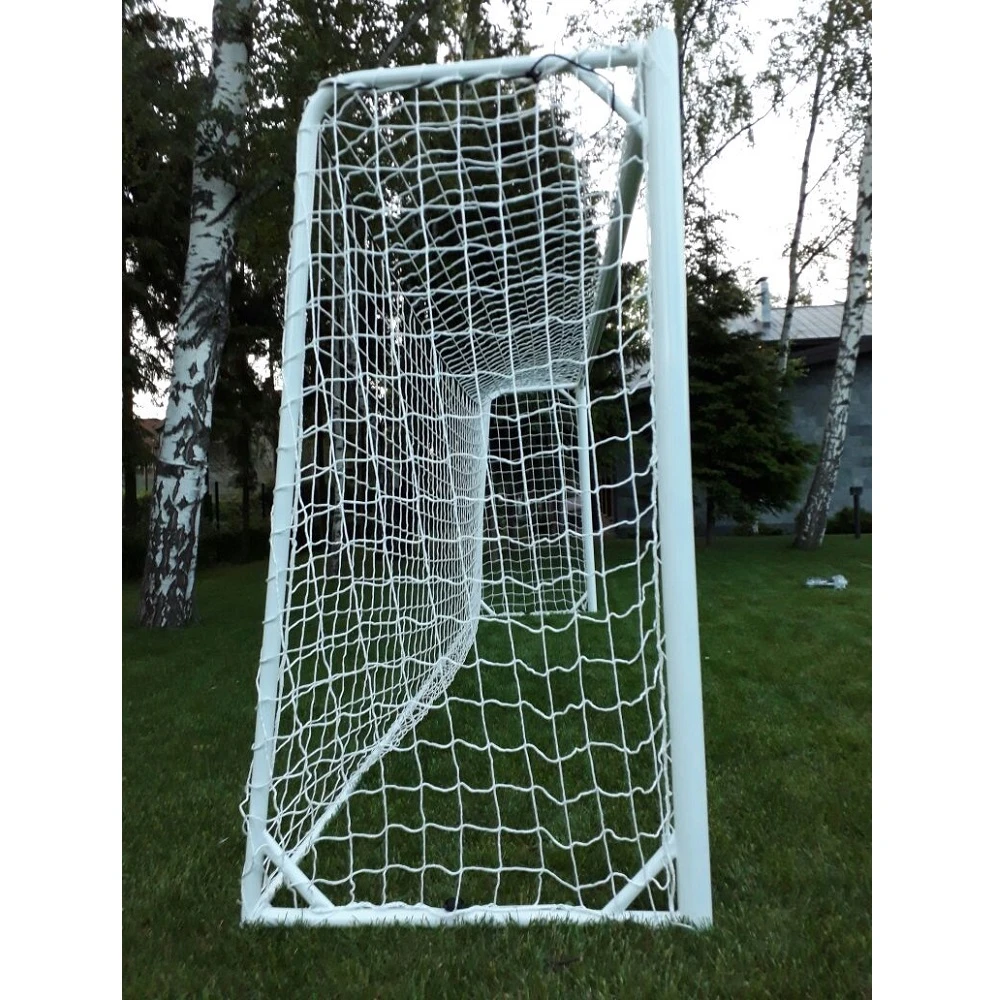 Ворота футбольные 5х2 м стальные, сертификат ГОСТ 55664-2013, мобильные, круглая труба D 76 мм Pioner A2470160