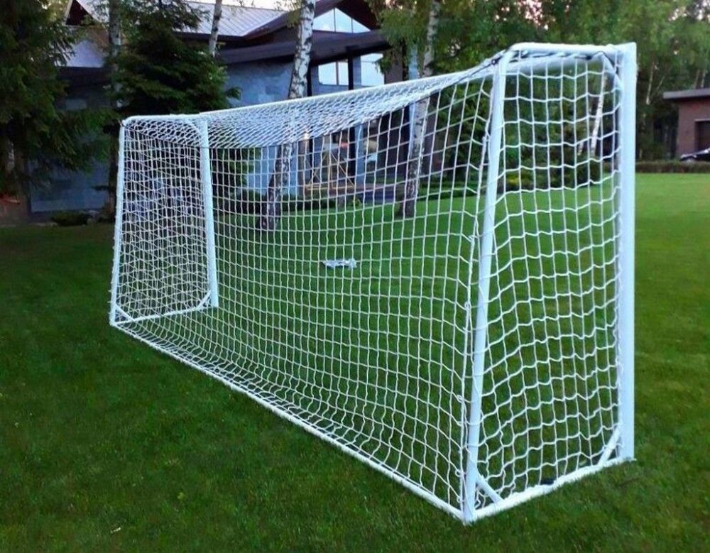 Сетка футбольная юниорская турнирная, d5мм  пара Pioner A12601