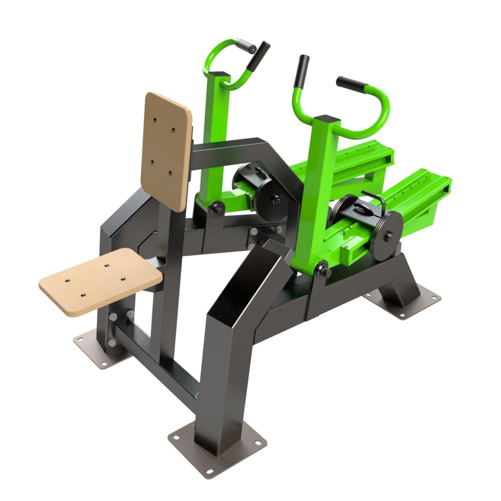 Тренажер Наклонная тяга с переменной нагрузкой Pioner A17636