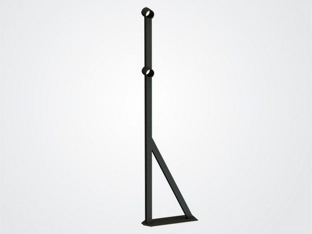 Хореографический станок двухрядный напольный Pioner A13988