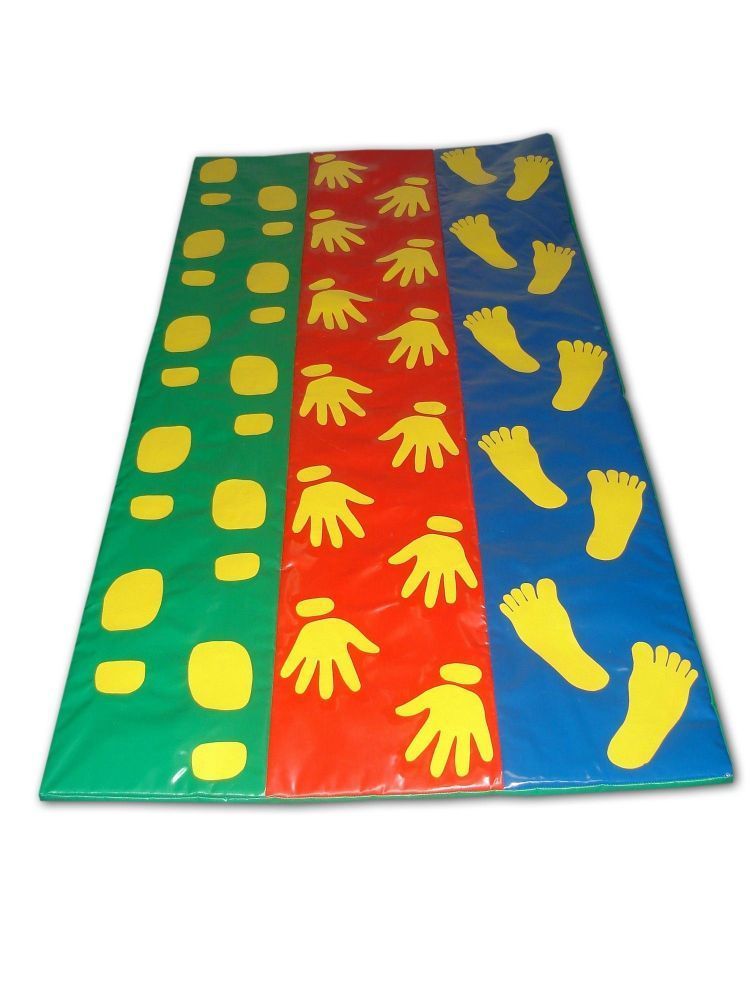 Коврик со следочками 200х100х2cм, тент, цельный  Pioner A11146