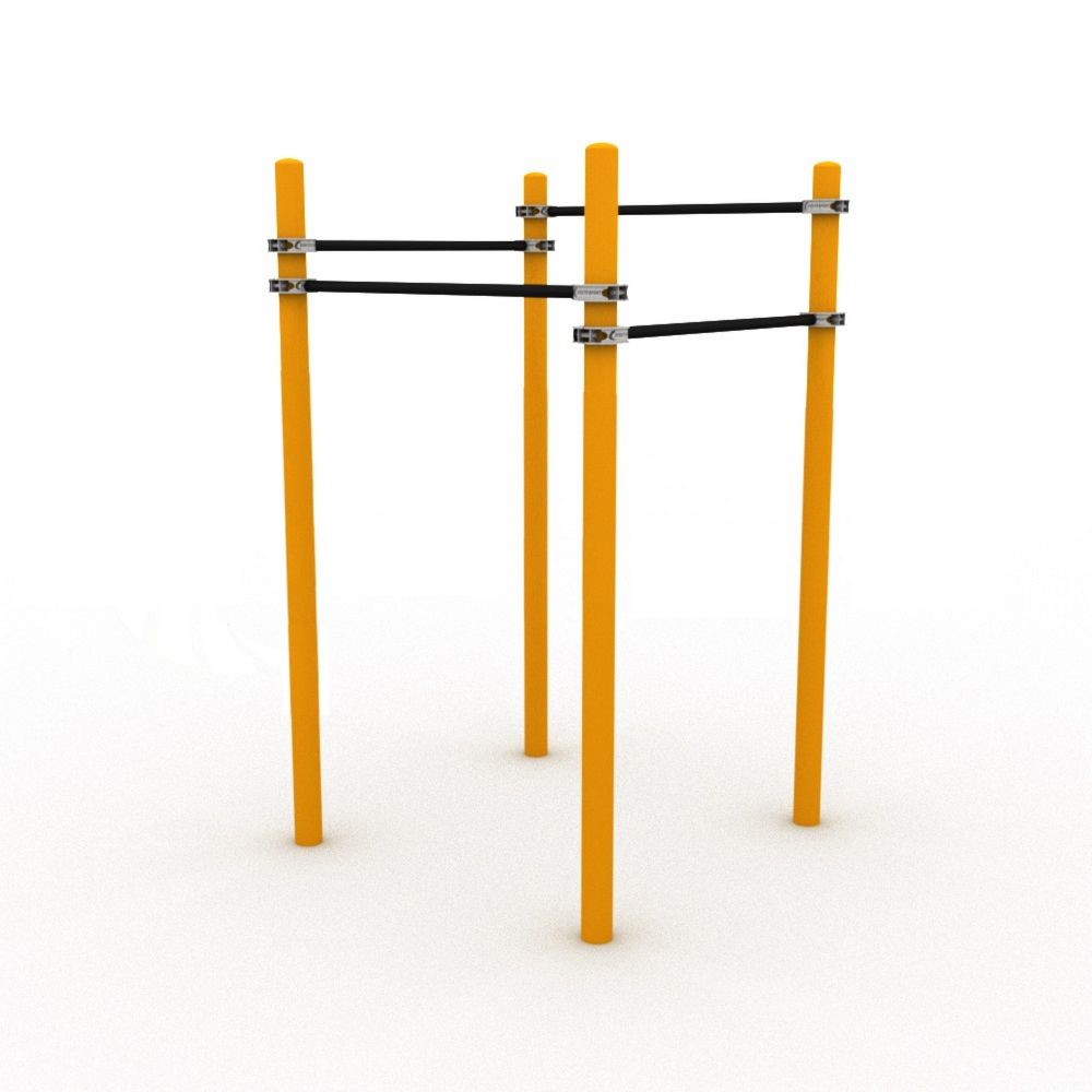 Комплекс турников квадратный для Воркаут Pioner A17246