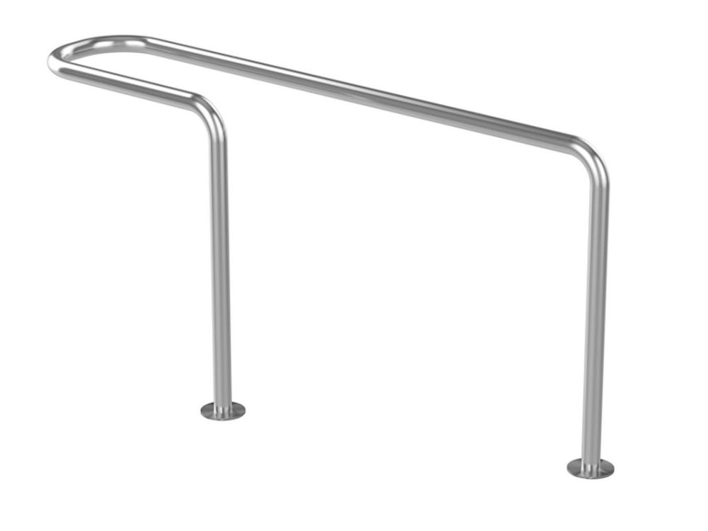 Велопарковка  на 1 место, нержавеющая сталь  Pioner A10105