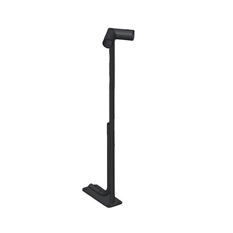 Хореографический кронштейн угловой напольный однорядный  Черный Pioner A12839