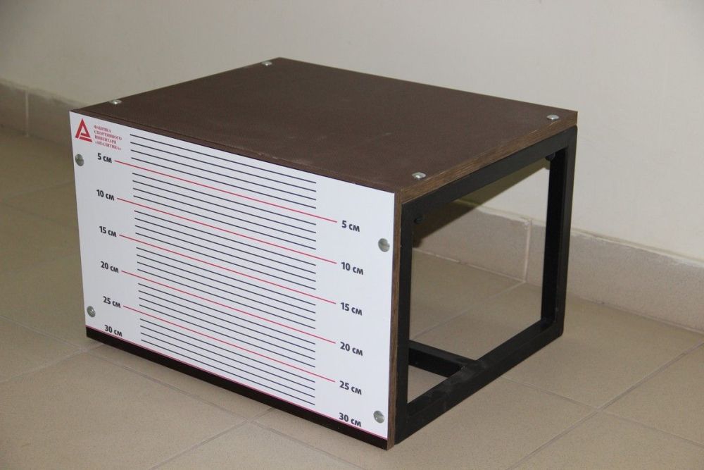 Скамья для измерения гибкости 50х40х33,5 cм мобильная,  Pioner A15194