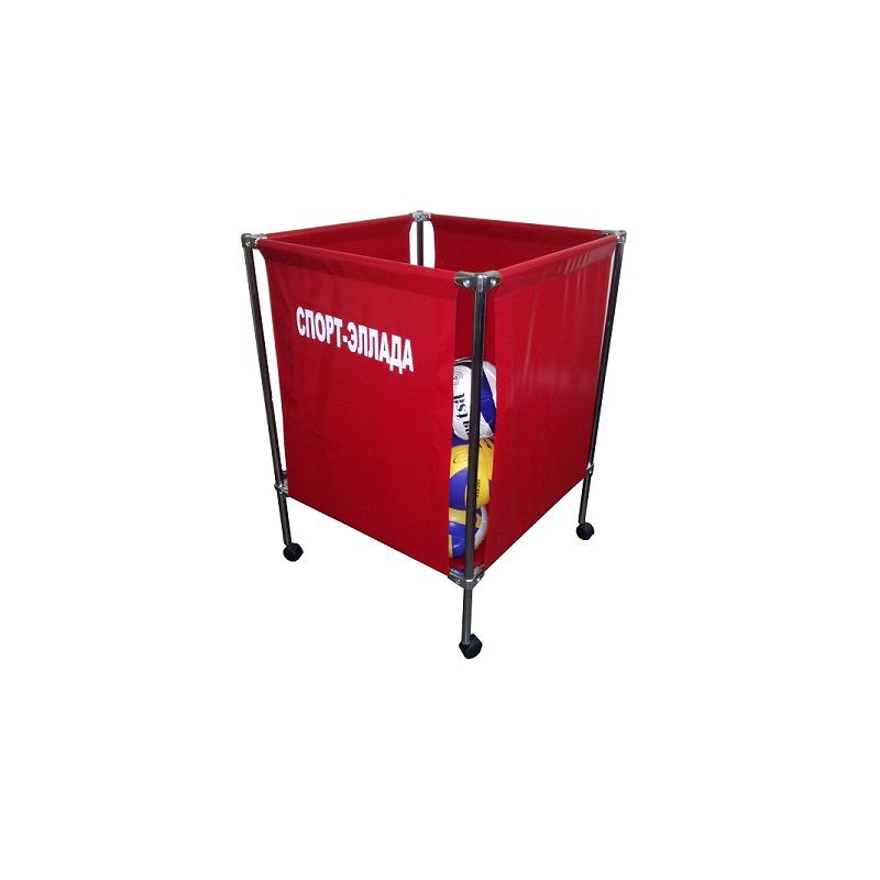 Тележка для спортивного инвентаря и мячей на колесиках, до 70 мячей  Pioner A13070