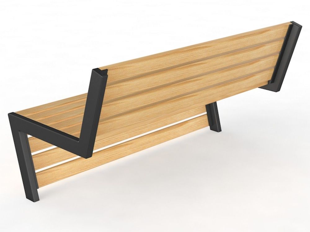 Скамейка уличная длина 1500 мм  Pioner A10961