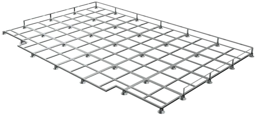 Основание (решетка) для зоны приземления прыжки в высоту 6х4м  Pioner A15155