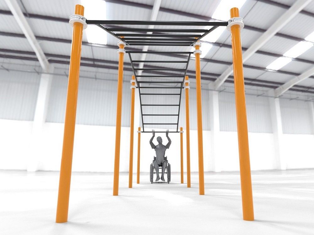 Рукоход трехуровневый для колясочников   Pioner A11773