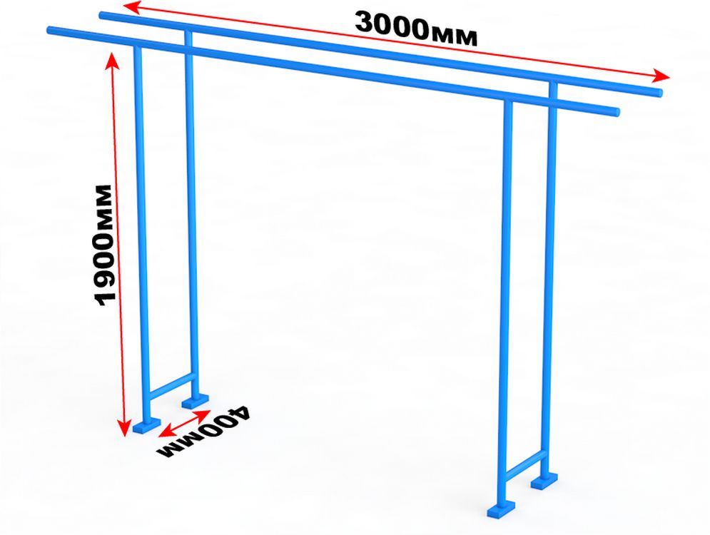 Брусья уличные  Pioner A16413