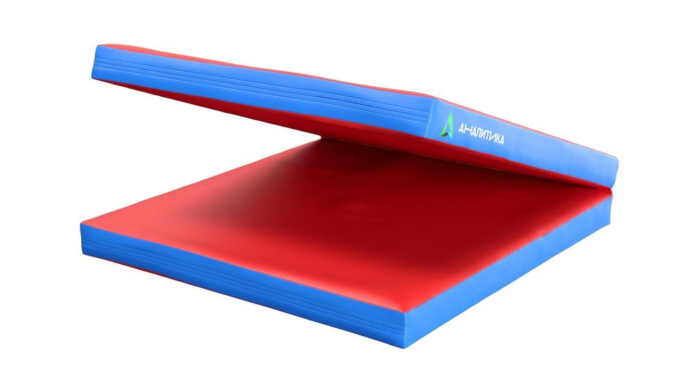 Мат складной 200x100x10см полиэстер  цветной Pioner A11361