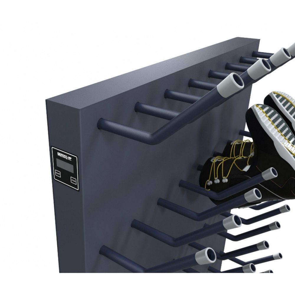 Сушильный стеллаж СЛ1-Эконом для обуви, односторонний 135х105х40см  SLE-16