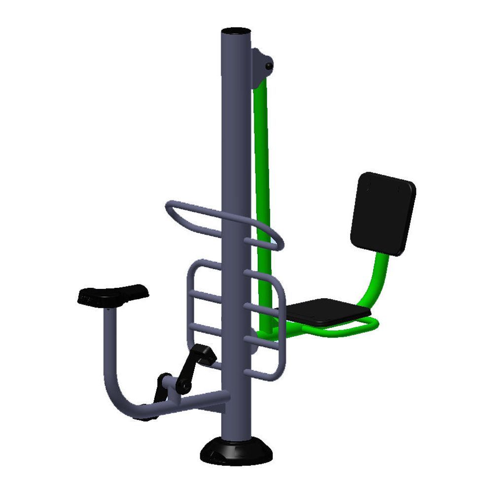 Уличный тренажер взрослый Вело + Жим ногами Pioner A16983