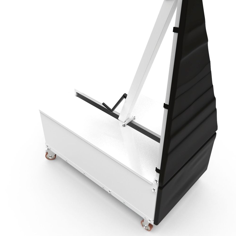 Баскетбольная мобильная стойка DFC STAND60SG 152x90CM поликарбонат (3кор)