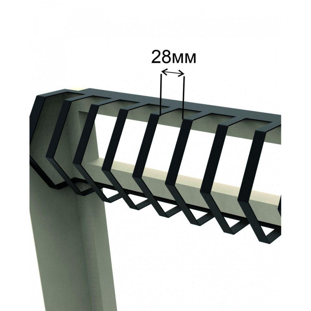 Стойка Стандарт для клюшек, односторонняя 110х124,5х40см  KLS-32