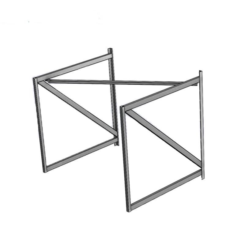 Ферма для щита баскетбольного игрового настенная (вынос 120)  Pioner A12616