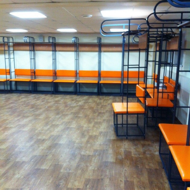 Индивидуальное место хоккеиста ширина 88 см  (3-х секционный) Pioner A17214