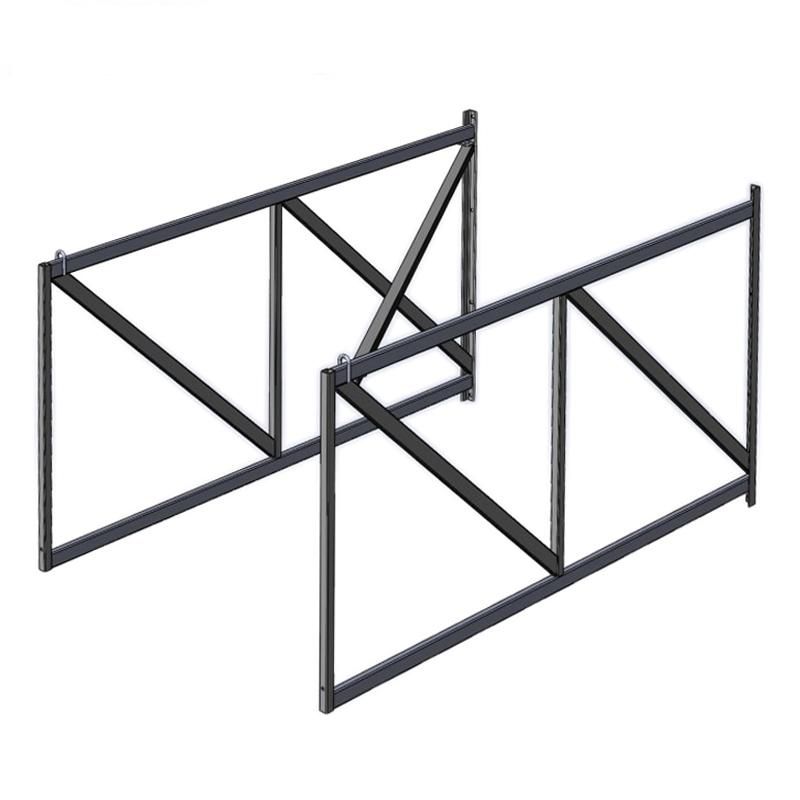 Ферма для щита баскетбольного игрового настенная (вынос 250)  Pioner A12607