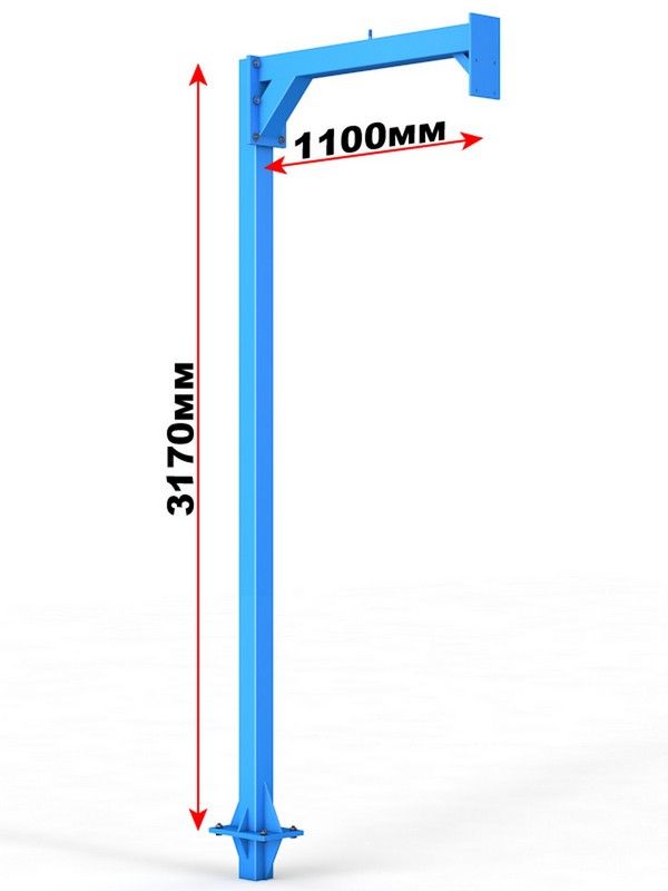 Стойка баскетбольная разборная (со съемной закладной)  Pioner A13472