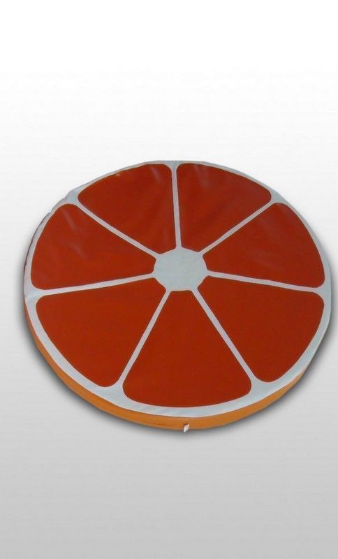 Мат Апельсин d 100х10см (винилискожа, поролон)  Pioner A11333