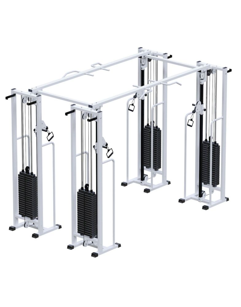 Двойной кроссовер на базе блочной рамы  (стек 4х100кг)  Pioner A11954