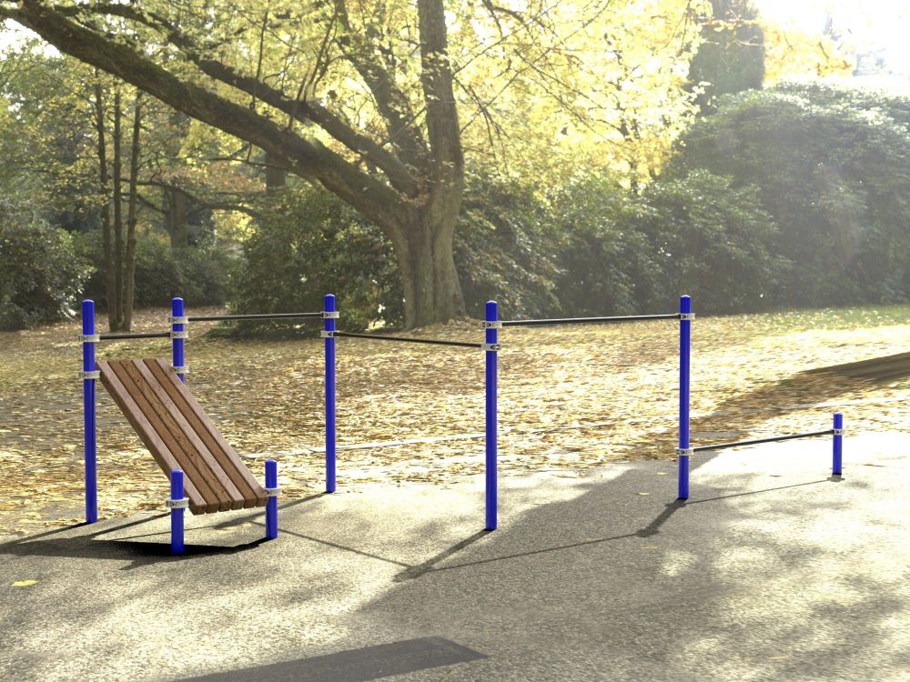 Комплекс для занятий Воркаут   Pioner A16854