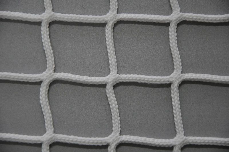 Сетка для хоккейных ворот нить 2,5 мм, безузловая, 40х40 мм пара Pioner A14860