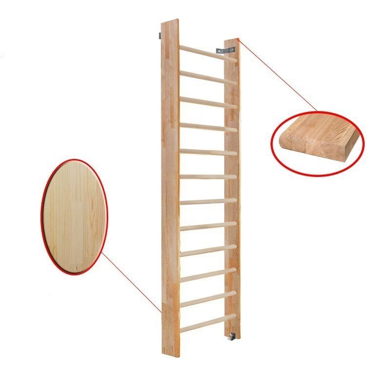 Стенка шведская 2600х800 боковина 140 мм (щит.сосна)  Pioner A15881