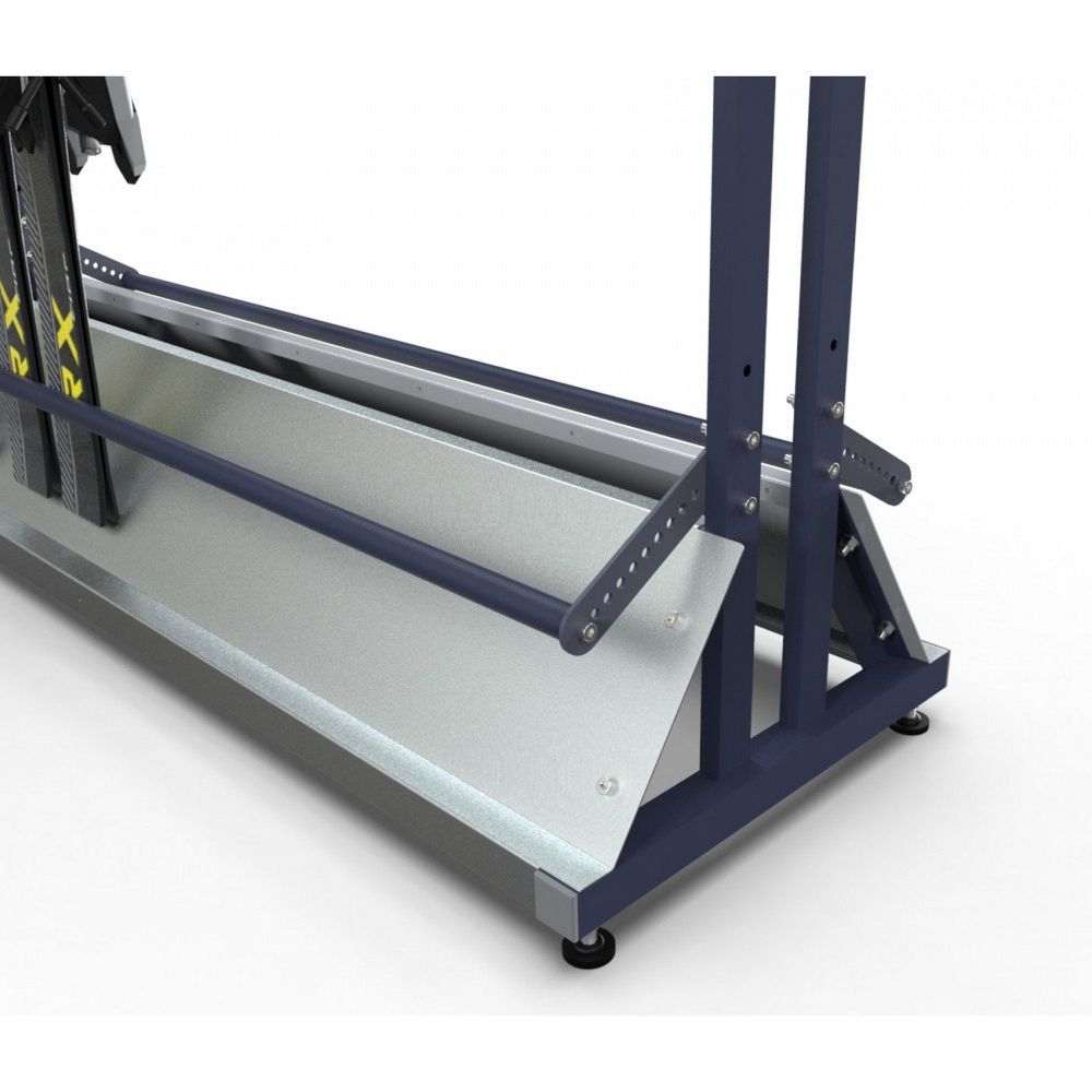 Стойка Стандарт для горных лыж, двухсторонняя с вешалкой 160х215х50см  CGLVED-32