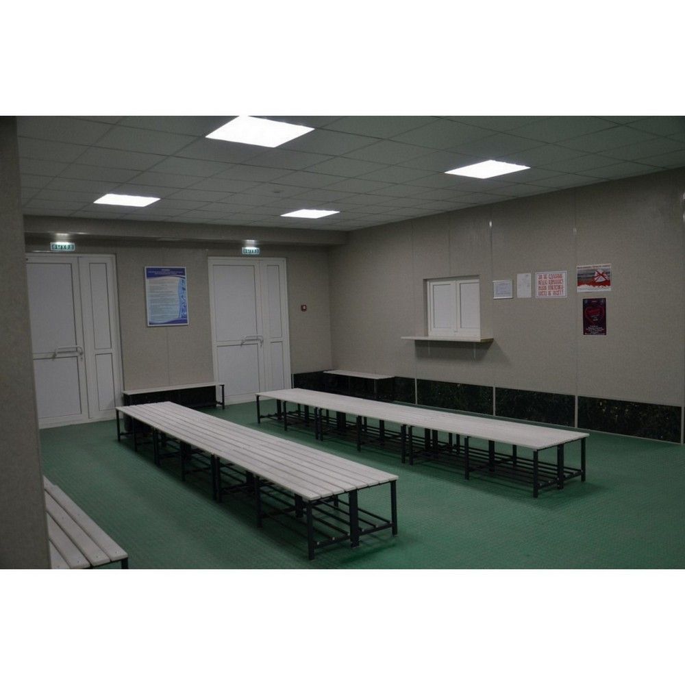 Лавка для раздевалок (пластик 20 мм) 100x33,5х40,5см  L 100/35/40