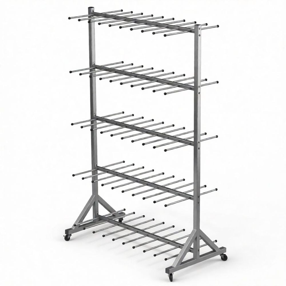 Стеллаж для хранения коньков на 50 пар Pioner A14315