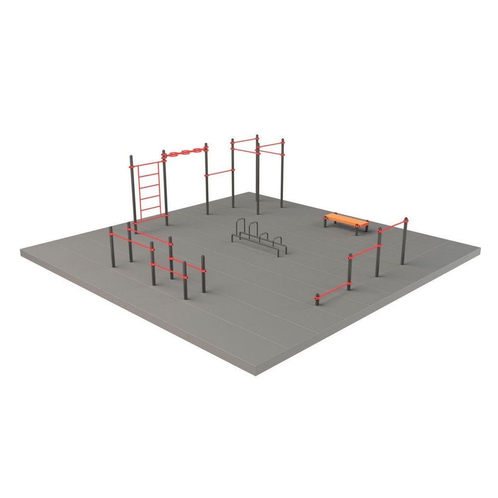 Спортивная площадка 100 кв.м  Pioner A17448