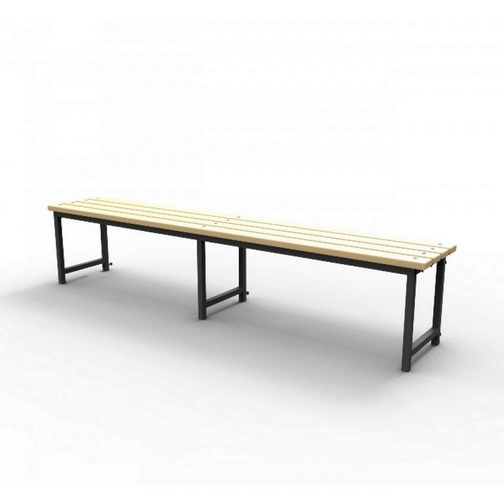 Лавка для раздевалок (пластик 20 мм) 200x33,5х40,5см  L 200/35/40