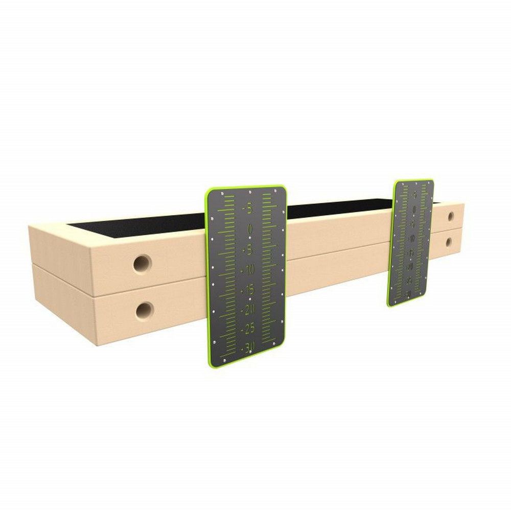 Скамья с резиновым ковриком и шкалой Pioner A17591