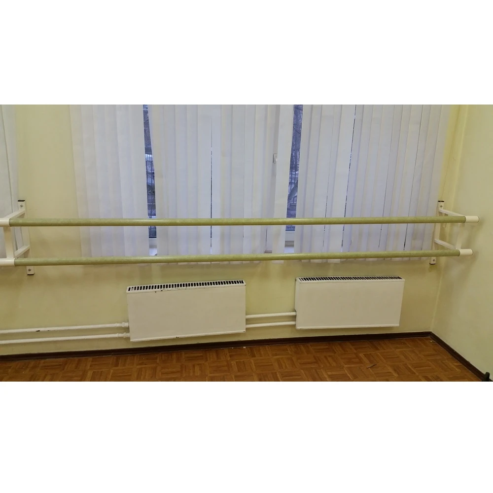 Кронштейн для хореографического станка настенный двухрядный