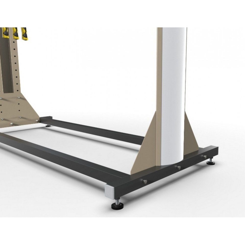 Стеллаж Премиум для лыжных палок, двухсторонний 219х243х67см  LPP-376