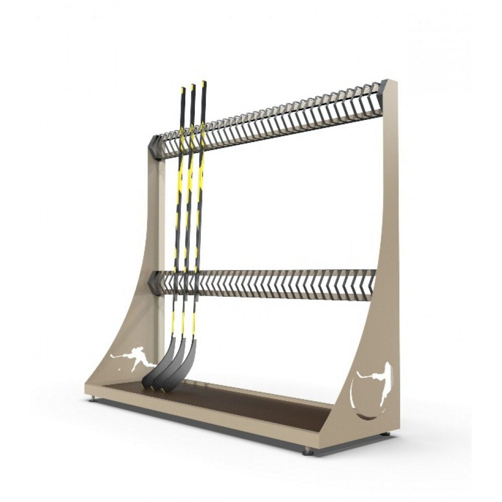 Стойка Премиум для клюшек, односторонняя 110х124,5х40см  KLP-32