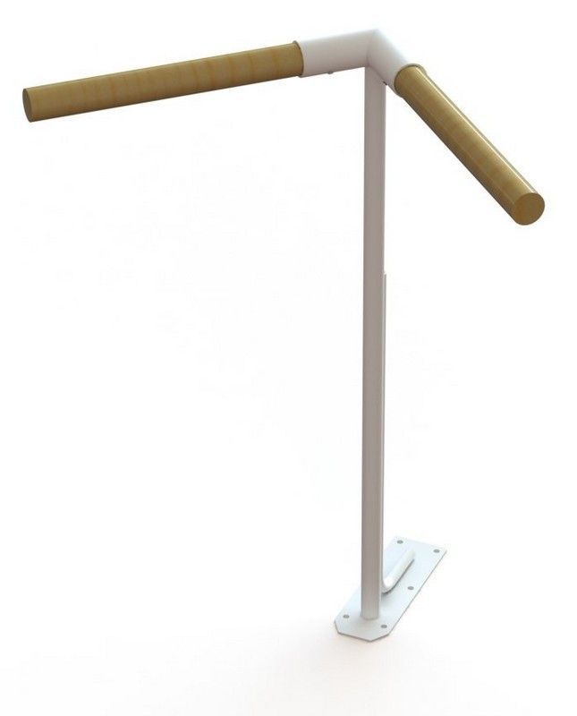 Стойка угловая напольная хореографического станка однорядного   Pioner A14194