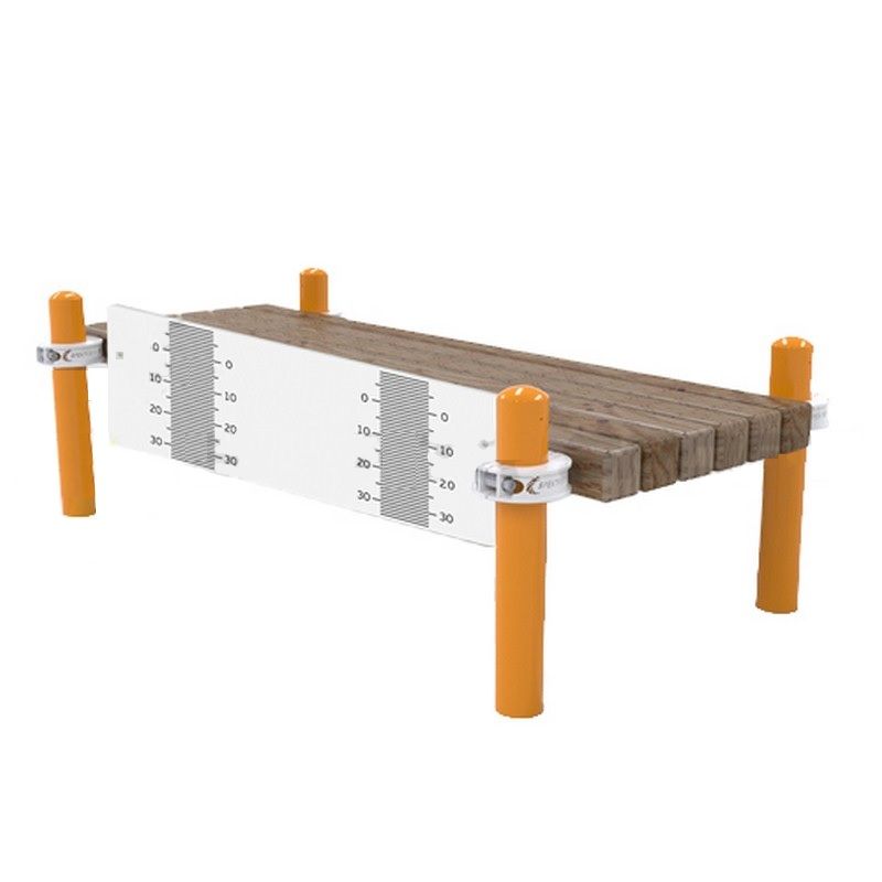 Скамья для испытания наклон вперед из положения стоя с прямыми ногами на гимнастической скамье  Pioner A17314