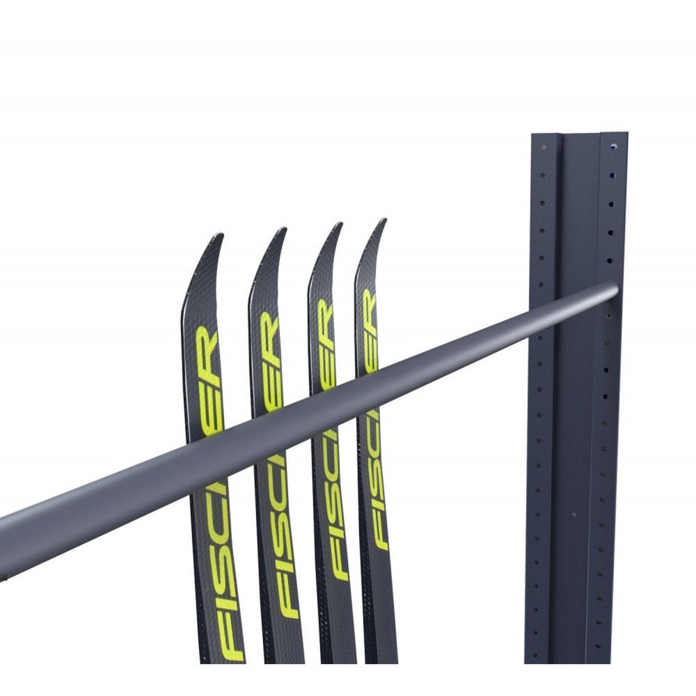 Стеллаж Премиум для беговых лыж, односторонний 219х243х45см  BLP-22