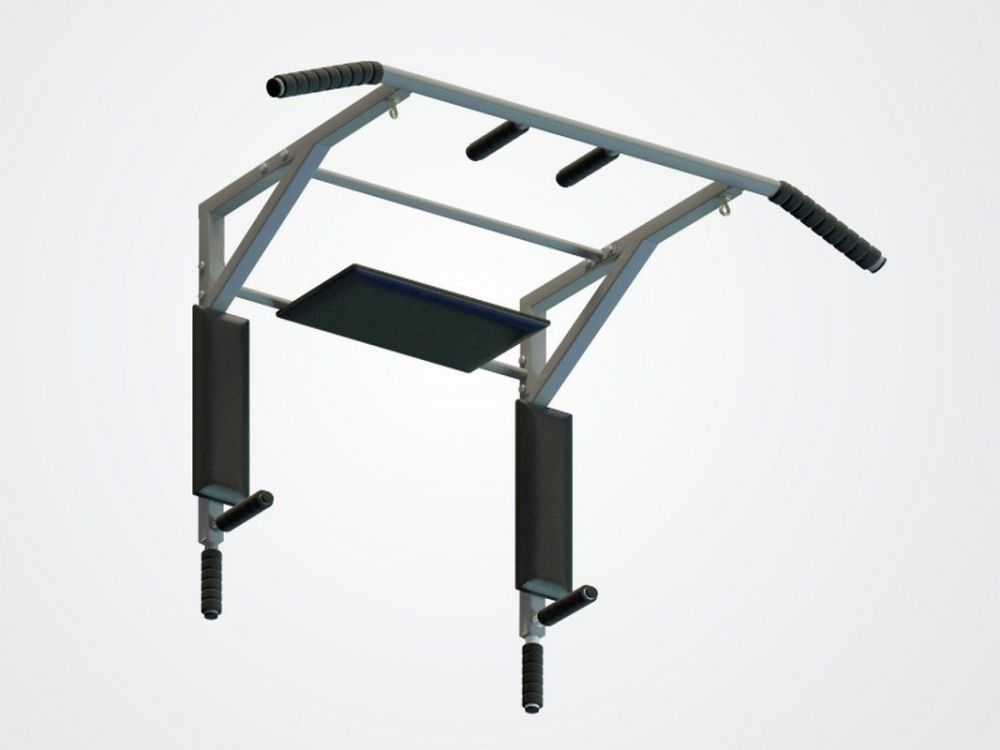 Турник-брусья-пресс разборный серый Pioner A17158