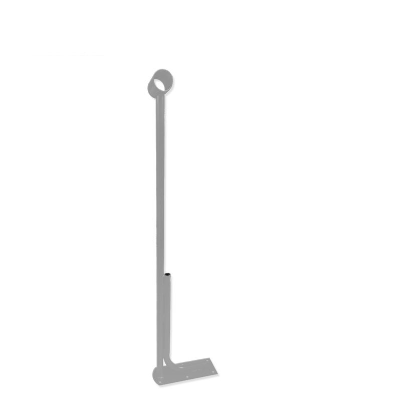 Хореографический кронштейн напольный однорядный  белый Pioner A12847