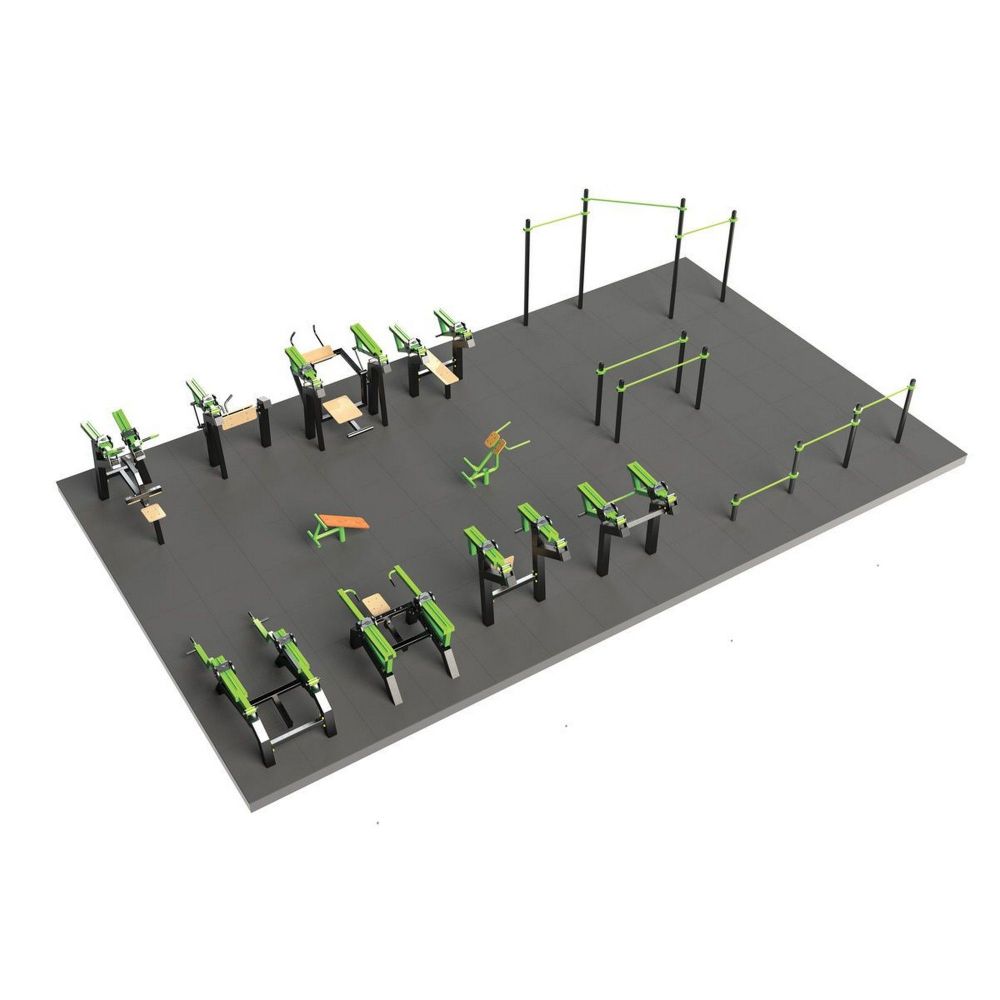 Спортивная площадка 120 кв.м  Pioner A17457