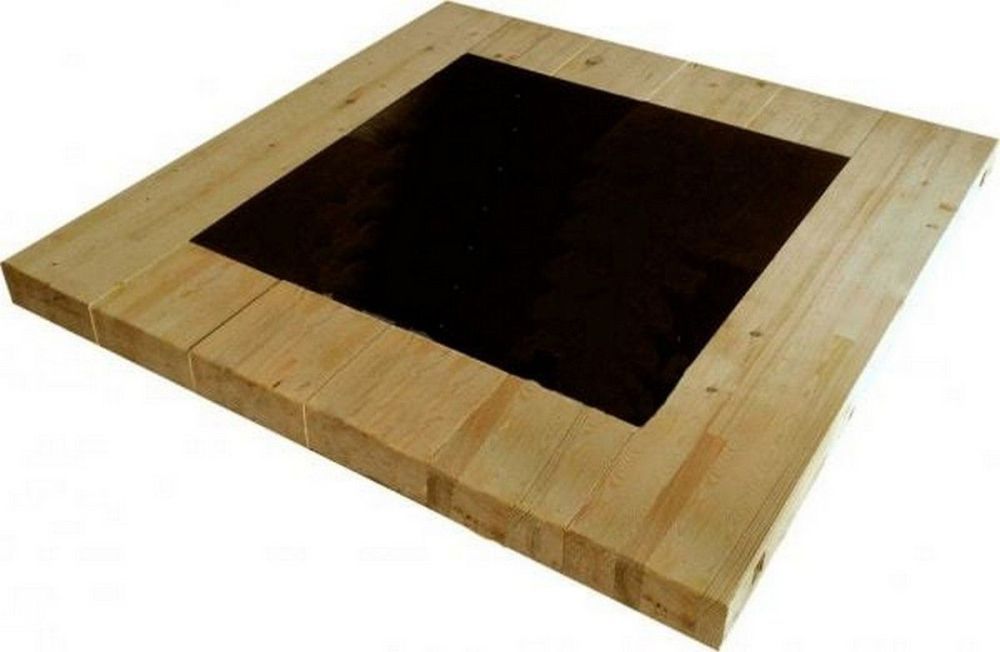 Помост для гиревого спорта (тренировочный)1,5х1,5х0,1 м  Pioner A12031