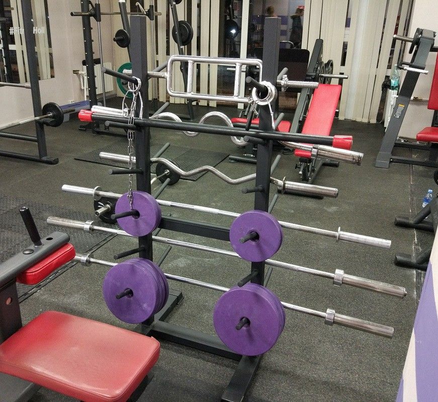 Стойка для бодибаров и грифов  6 уровней двухсторонняя цельносварная Pioner A12266